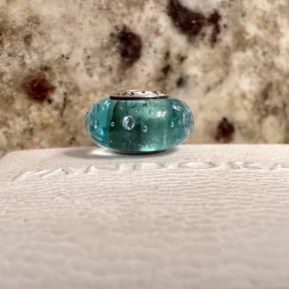 Pandora Authentic St. Maarten Exclusive Murano Ch… - image 2